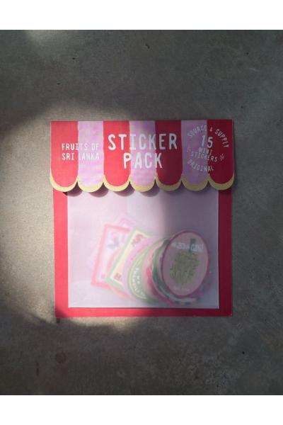 Sticker Pack - Fruits of Sri Lanka
